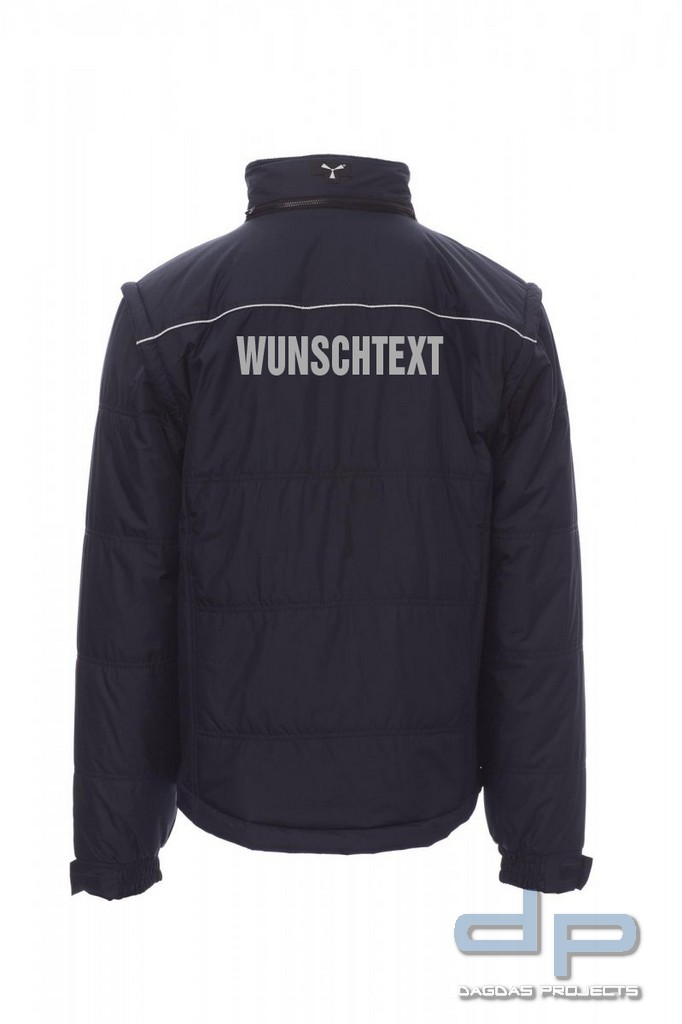 Payper Behördenjacke "ORION 2.0" in verschiedenen Farben mit Aufdruck in Reflex Silber