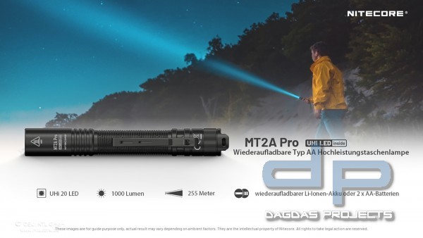 NITECORE MT2A PRO (TASCHENLAMPE)