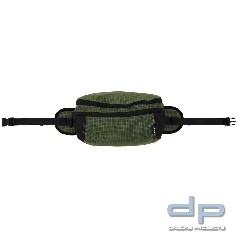 Rucksack, faltbar, 35 l, oliv, Rip Stop, Nylon