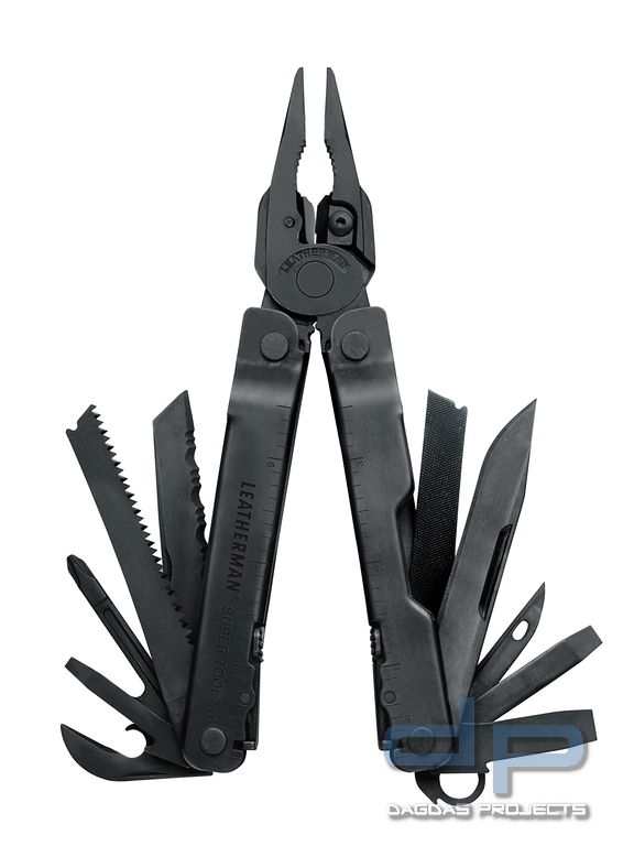 Leatherman SUPER TOOL 300 Schwarz mit Molle Holster