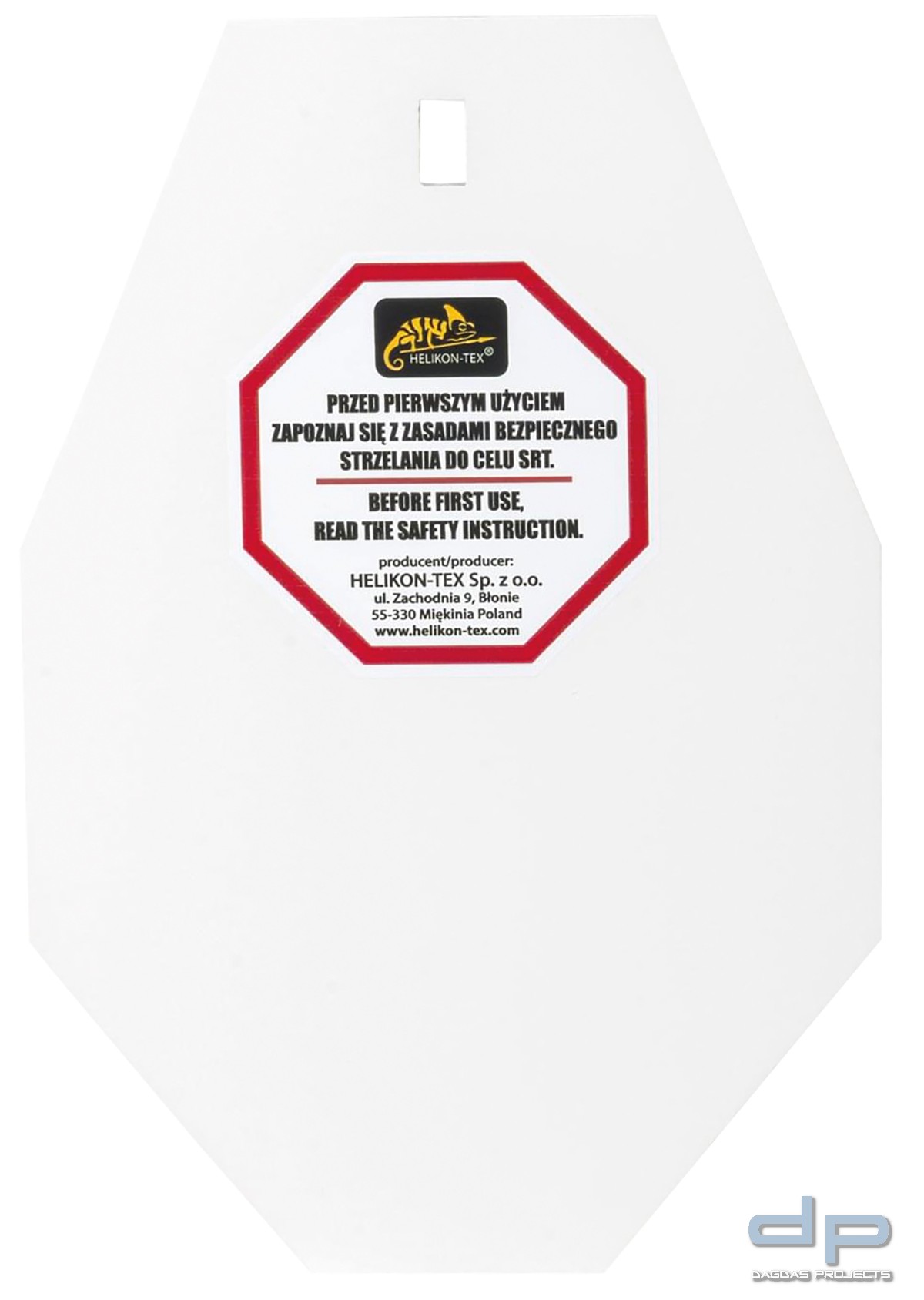 HELIKON SRT SMALL ALPHA TARGET STAHL ZIELSCHEIBE