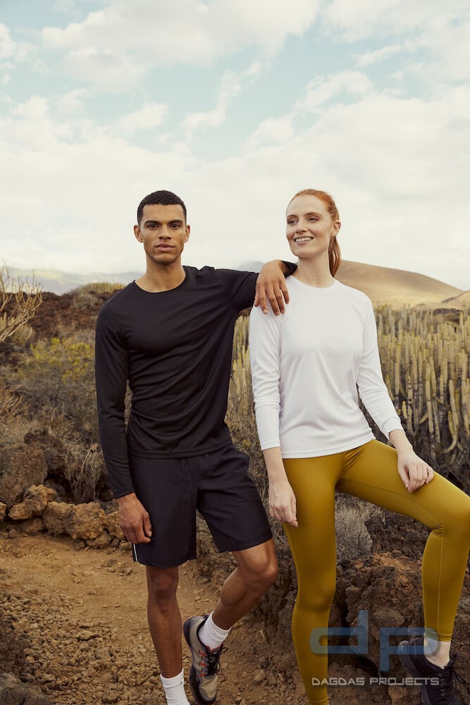 Basic Active-T Longsleeve mit Wunschaufdruck in verschiedenen Farben