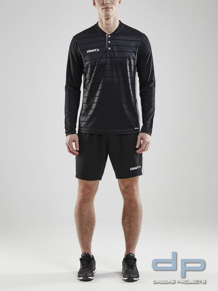 Trikot Pro Control Button Jersey langarm Herren in verschiedenen Farben