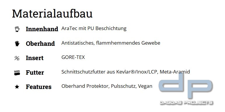 Eska Feuerwehrhandschuhe HURRICANE 5F