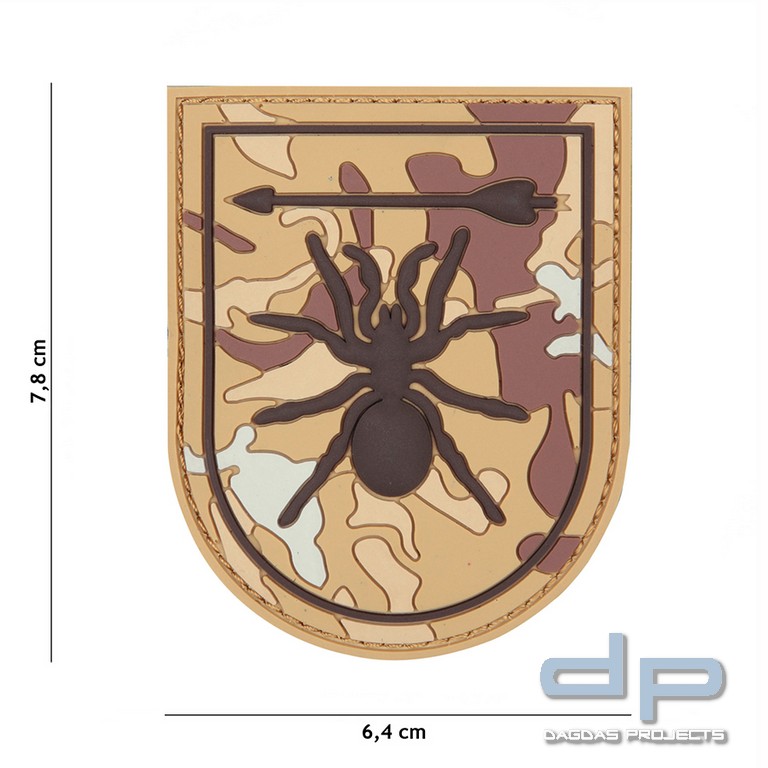 Emblem 3D PVC Special Forces spin beige