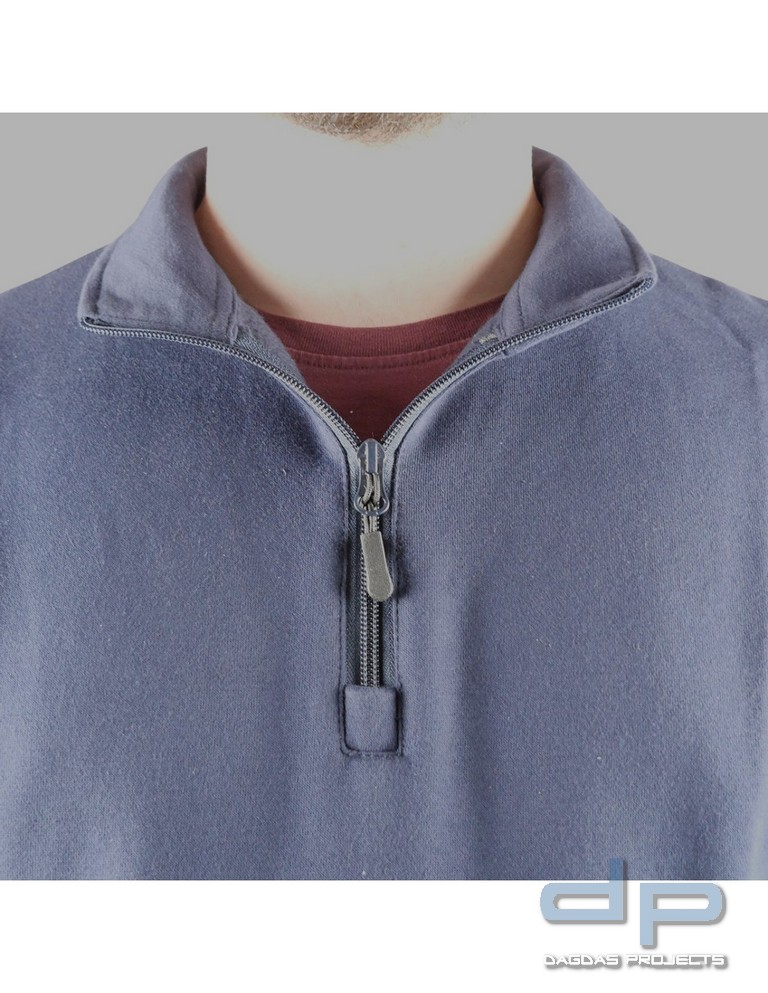 COP® Tactical Sweatshirt mit 1/3 Zipper, navy blue