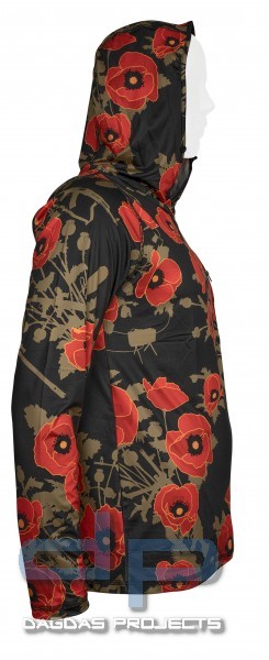 OTTE GEAR SHADE SHIRT UPF 50+ LONGSLEEVE MIT UV-SCHUTZ POPPIES OF WAR