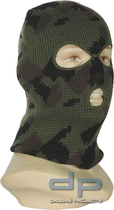 Kopfhaube Balaclava 3-Loch (5 Farbvarianten)