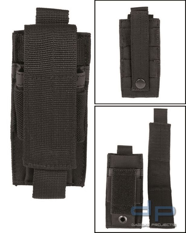 MAG.TASCHE F.PISTOLE SINGLE SCHWARZ VPE 10