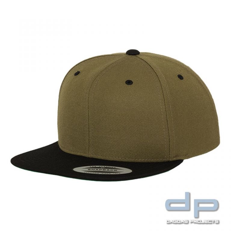 Classic Snapback 2-Tone Cap verschiedene Farben