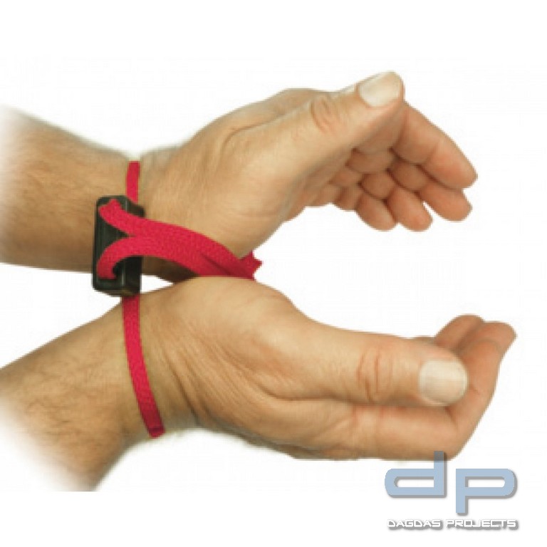 Trainings-Einweghandfessel Rot