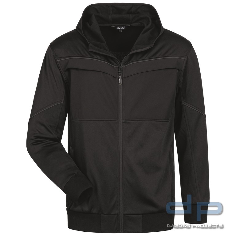 ELYSEE SWEATJACKE in Schwarz 100% Polyester