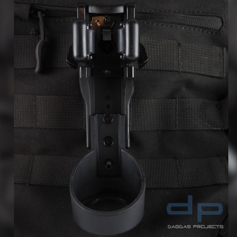 ESP® Taschenlampen Holster "LHU44", für eine Molle Schlaufe, 360° drehbar