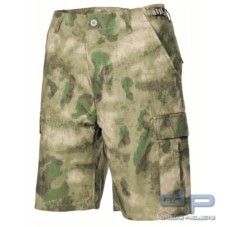 US BDU Bermuda, Rip Stop, HDT-camo FG