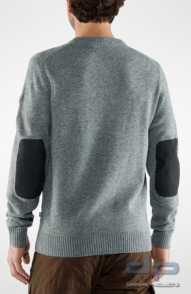 Fjällräven V-Neck Sweater Grau
