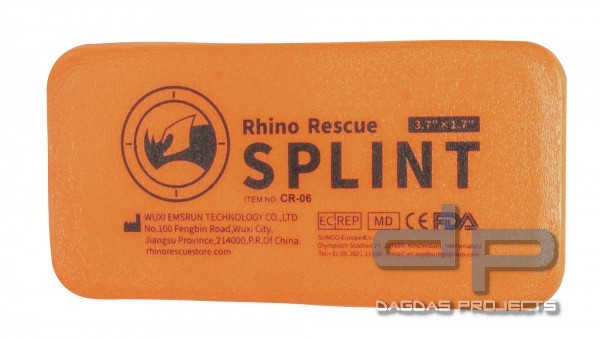 RHINO RESCUE FINGER-SPLINT 3,7 INCH ORANGE