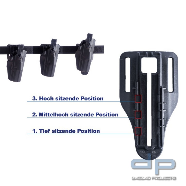 SAFARILAND® VUBL-Wechselsteg mit integrierter QLS-Aufnahmeplatte