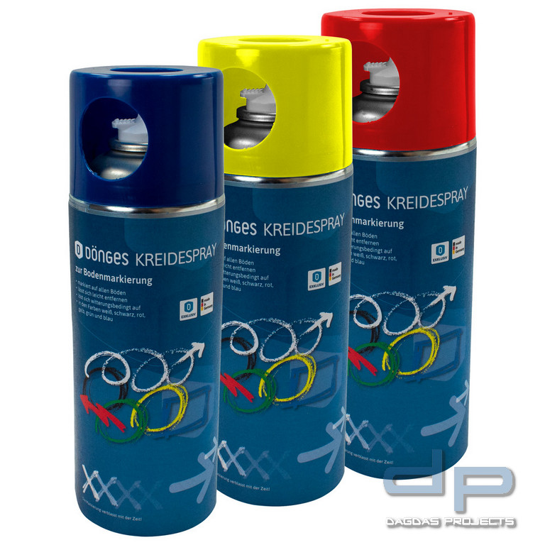 Kreidemarkierspray in verschiedenen Farben, je Dose 400 ml