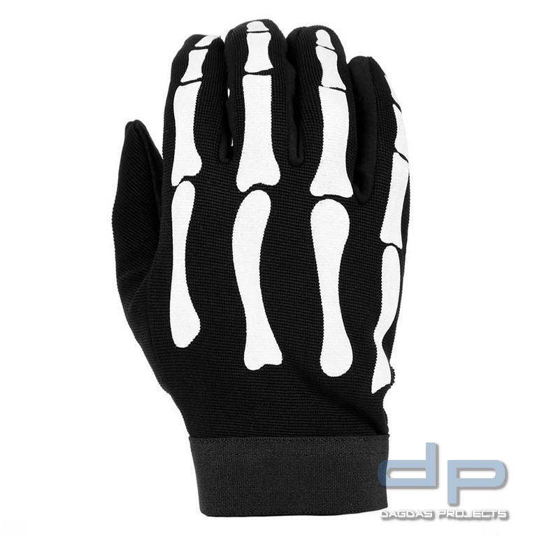 Mechanic Handschuhe mit Knochen
