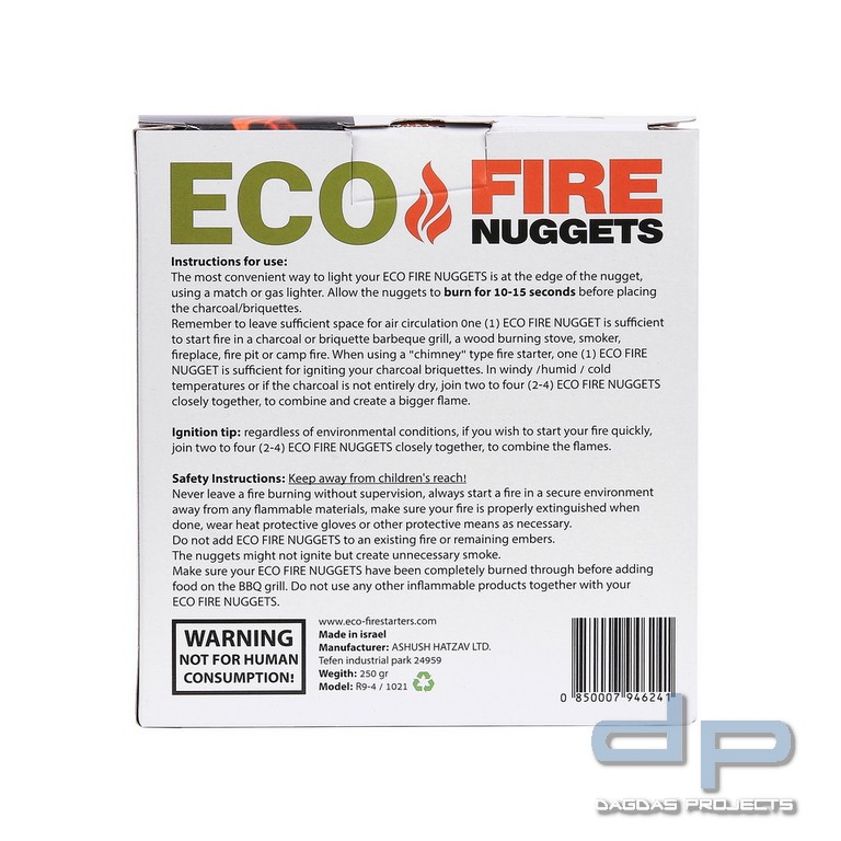 Öko-Feuer-Nuggets 24 Stück