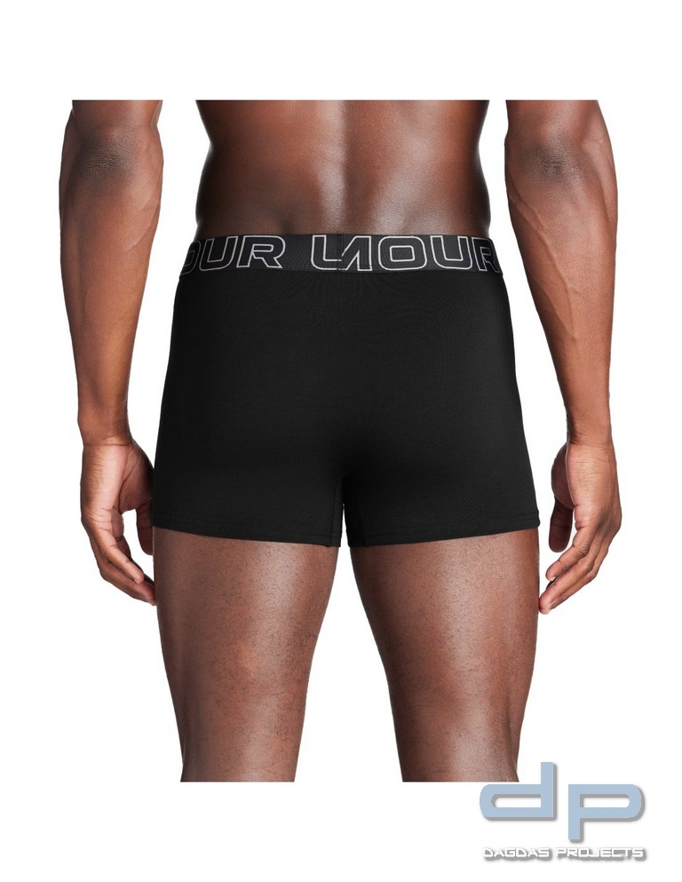 Under Armour® Boxershort Performance Cotton, mit Eingriff, 3 Inch, 3er Pack