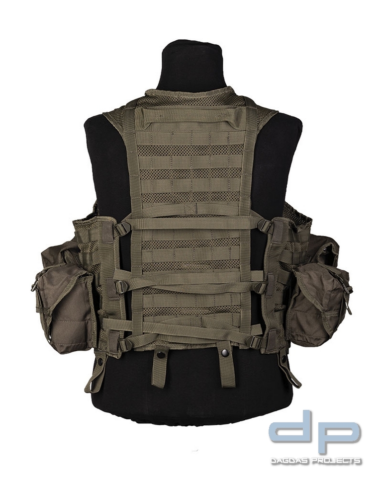 Tactical Weste Modular System Oliv VPE 2