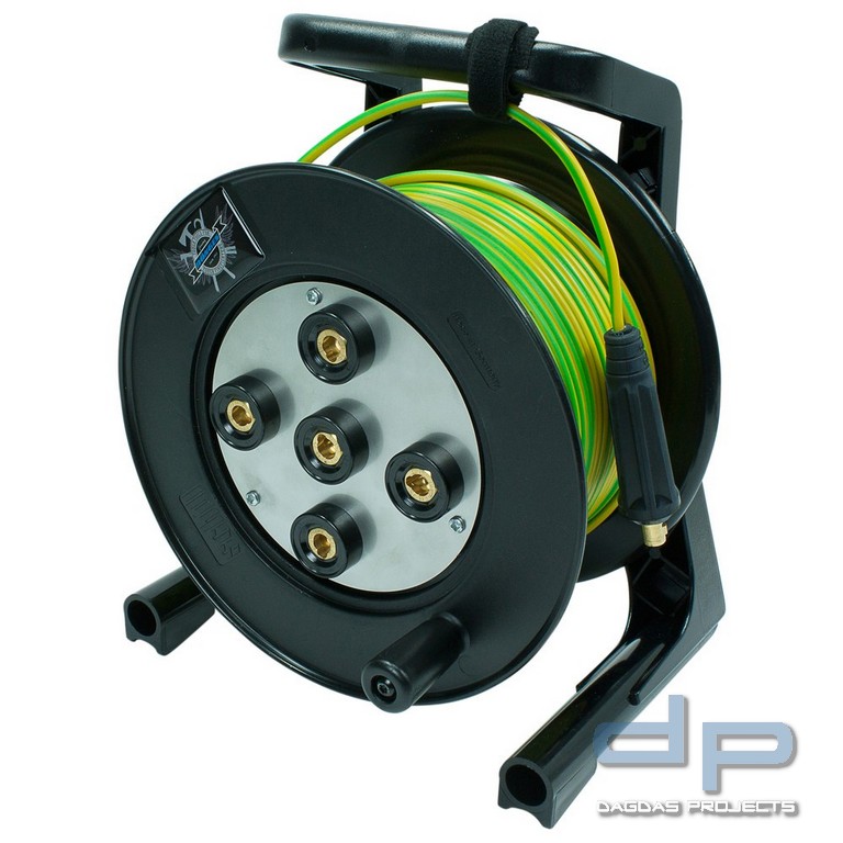 Dönges Litzentrommel Dinse-System, 50 m x 6 mm²
