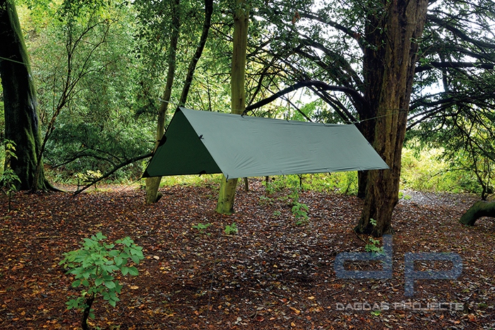 DD Hammocks Tarp S in Oliv und Coyote