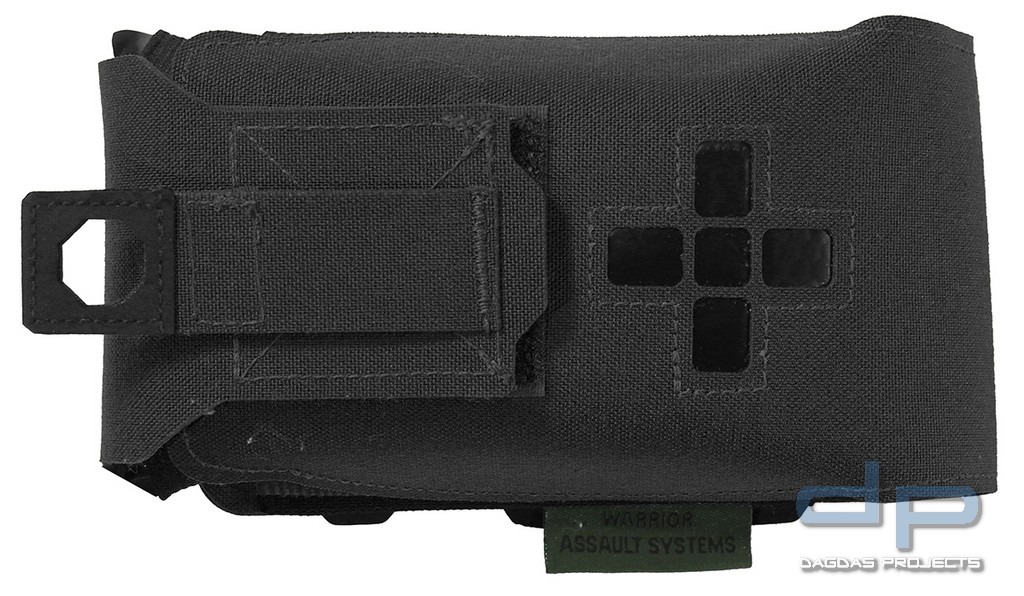 WAS LASER CUT SMALL HORIZONTAL IFAK in Schwarz und Ranger Green