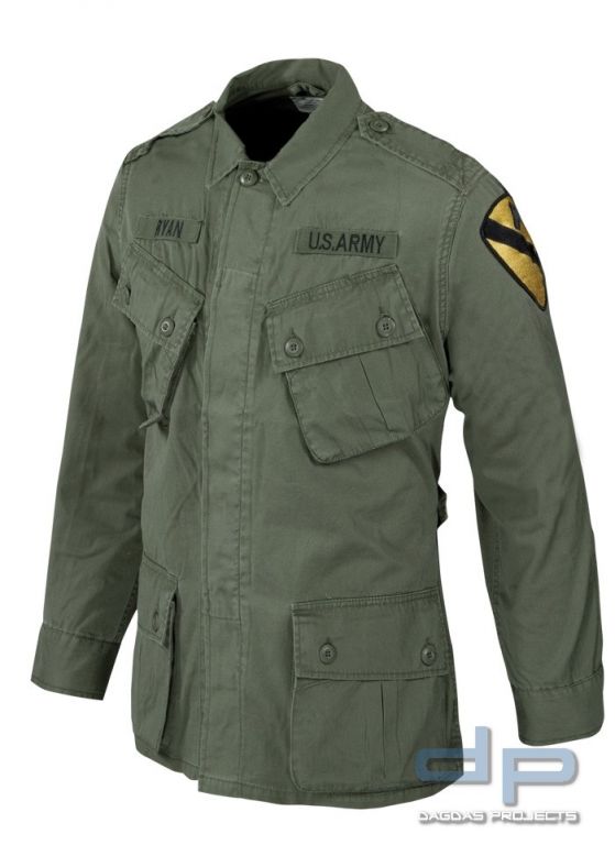 US Tropical Combat Jacket 1. Pattern Oliv