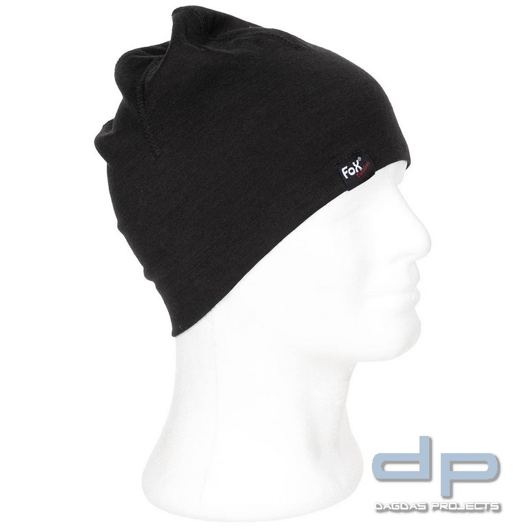 Beanie, "Merino Lite", schwarz