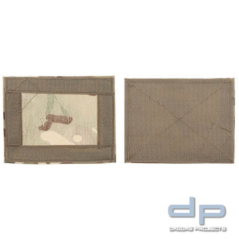 Brittische Klettabdeckung, MTP, mit Fahne, 13 x 10 cm, gebraucht VPE 20