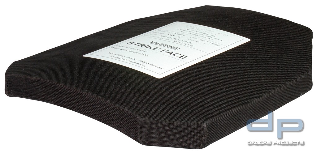 ZEBRA ARMOUR LIGHT LEVEL IV STAND ALONE SINGLE CURVED