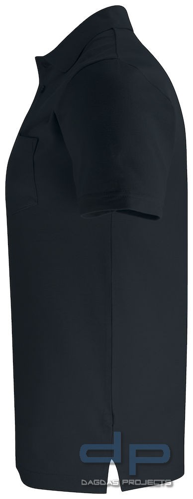 Polo Pocket Shirt mit Wunschaufdruck in verschiedenen Farben