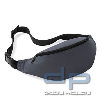 Gürteltasche DP mit Wunschaufdruck in silber reflex