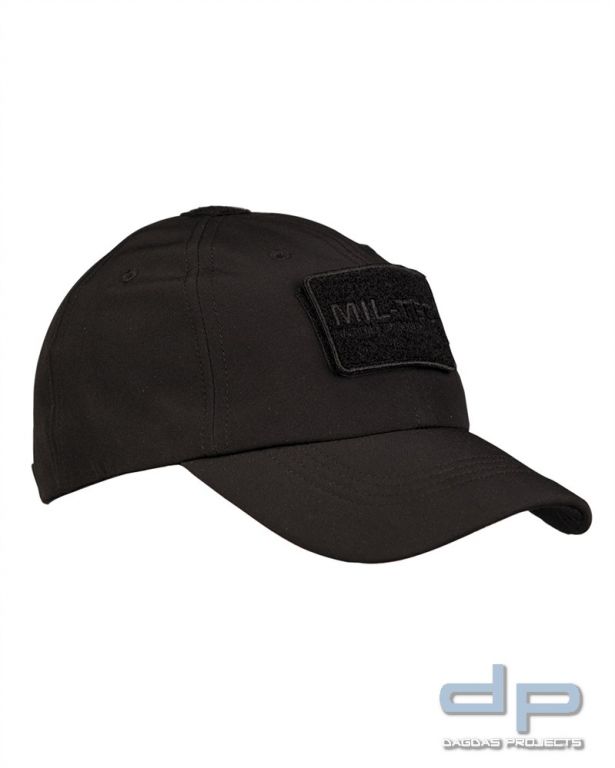 BASEBALL CAP SOFTSHELL SCHWARZ VPE 10