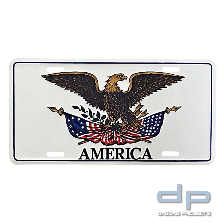 Nummernschild Eagle America