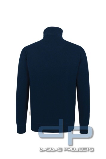 Zip Sweat 70/30 Bw./Pes. in marine