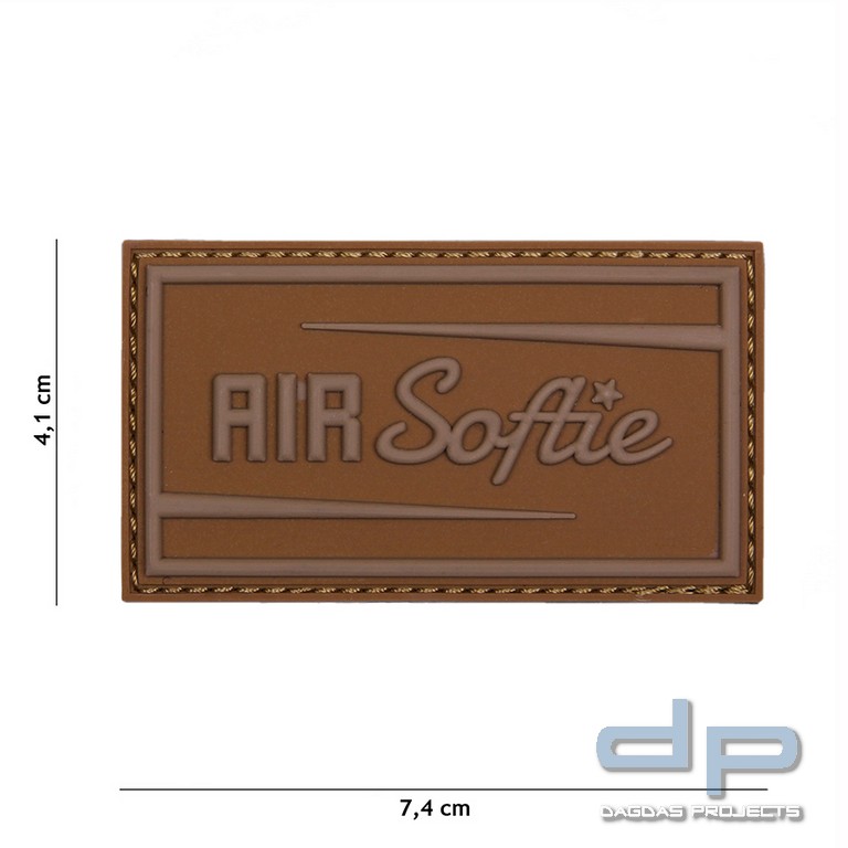 Emblem 3D PVC Air Softie coyote