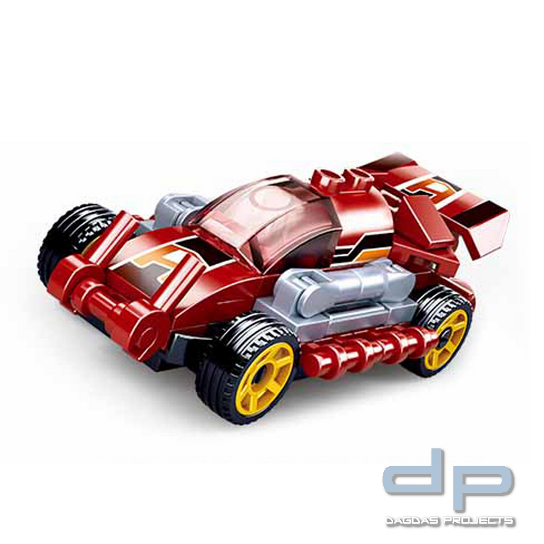 Sluban Powerbricks-Pullback/Fast Red M38-B0801A #16092