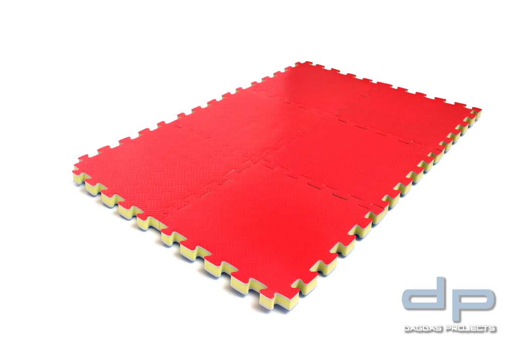 Wendematte/Steckmatte Korea rot/blau 2 cm