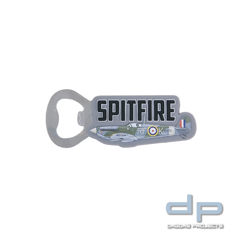 Flaschenöffner 3D PVC Spitfire
