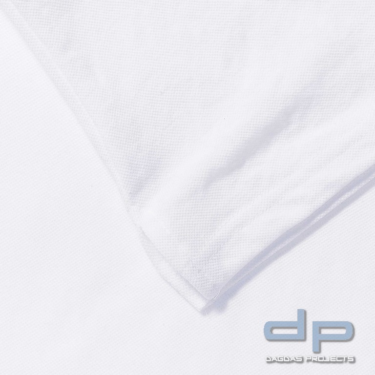 Poloshirt 65/35 Pes./Bw., weiss