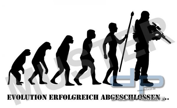 Tasse "Evolution" Weiß