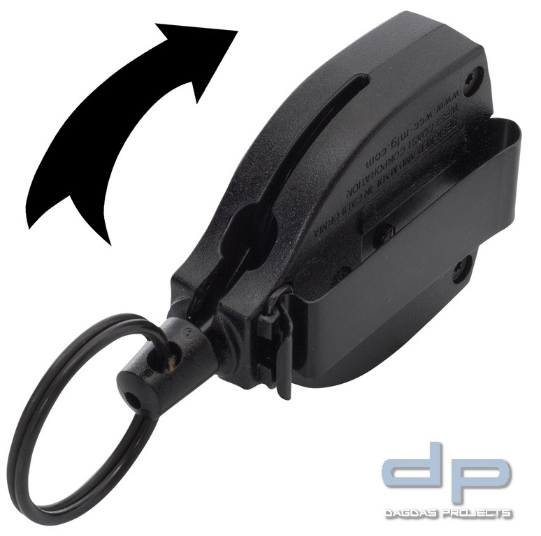 KEY-BAK KEY Holder Super48 Plus Heavy Duty beidseitig schwenkbar mit Gürtelclip
