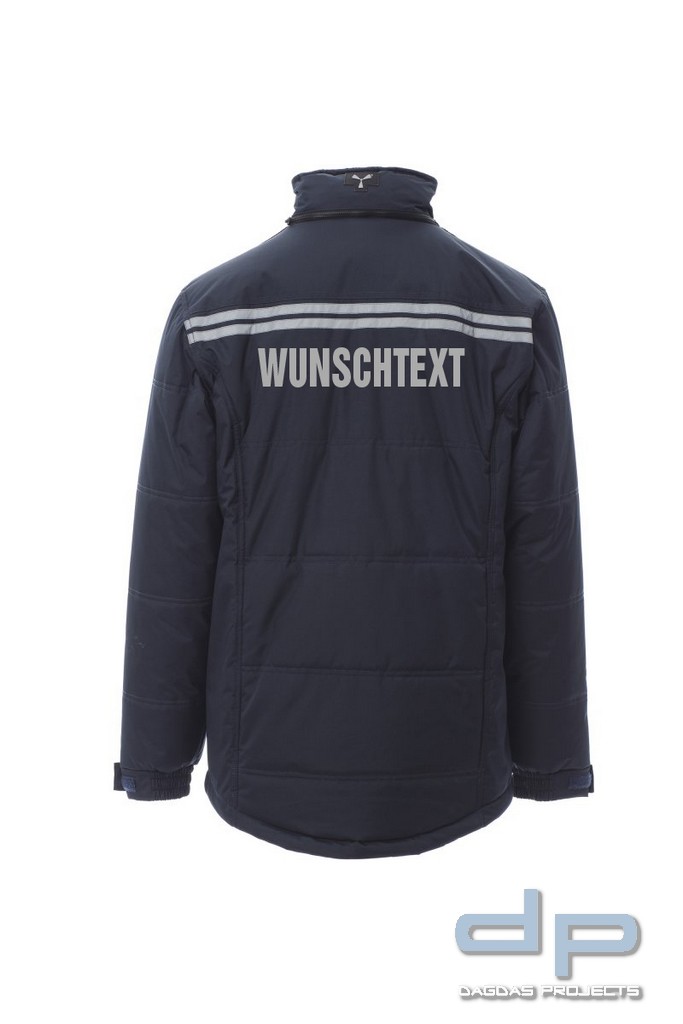 Payper Behördenjacke "FIGHTER FX MID" in verschiedenen Farben mit Aufdruck in Reflex Silber