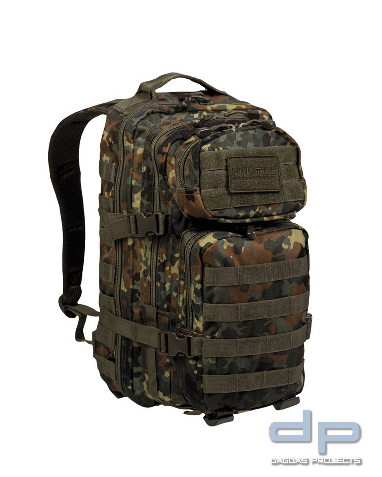 US ASSAULT PACK SM FLECKTARN VPE 2