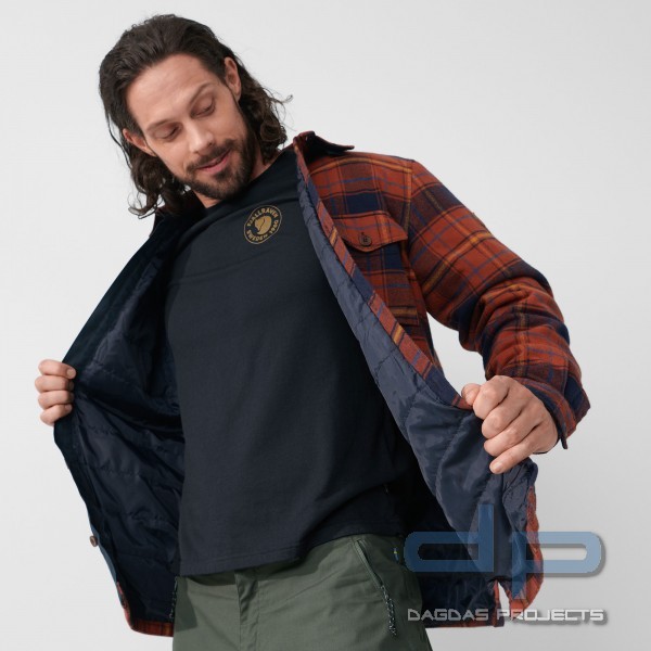 FJÄLLRÄVEN ÖVIK LITE PADDET SHIRT MÄNNER FLANELLHEMD IN 2 FARBEN