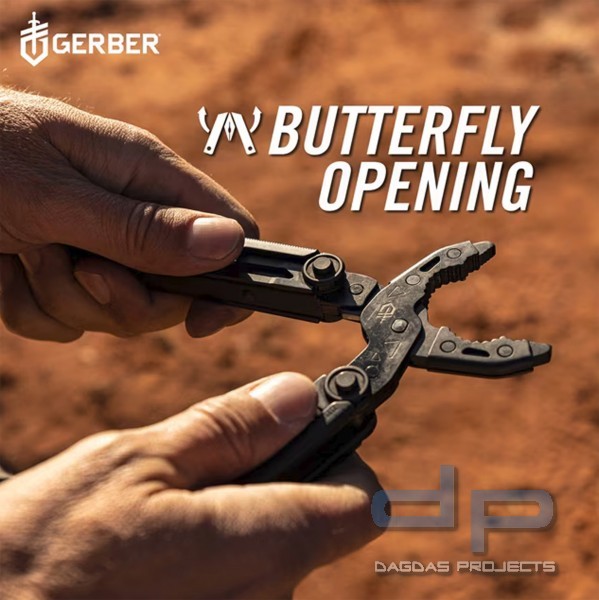GERBER DUAL-FORCE (MULTITOOL) IN SCHWARZ