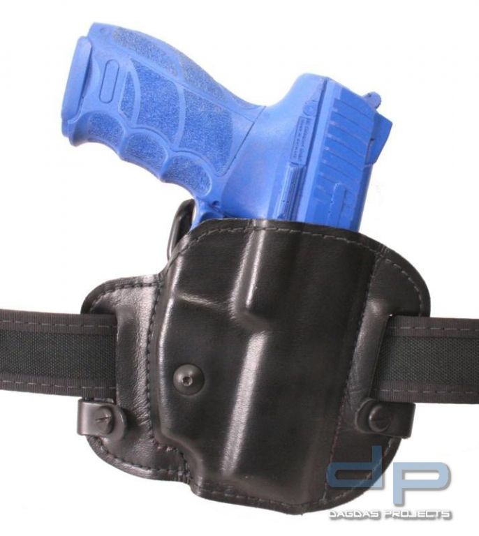SAFARILAND® 537 GLSTM Gürtelholster, schwarz, Lederoptik